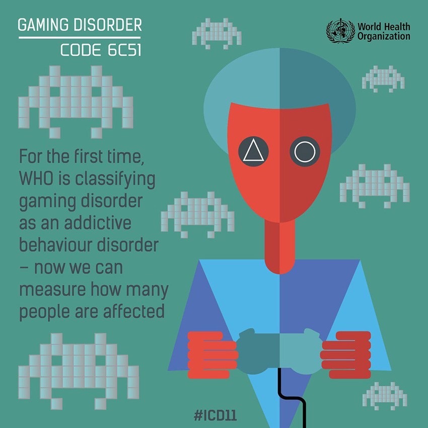 Ilustrasi dampak kecanduan game terhadap kesehatan mental