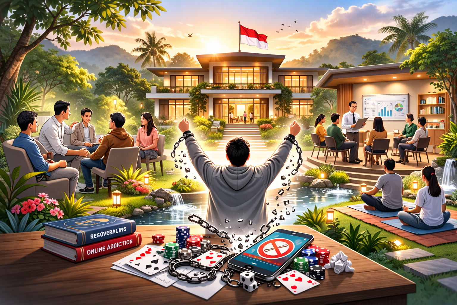 Gambar unggulan artikel: Ini Alasan Tempat Pemulihan Pecandu Online Makin D