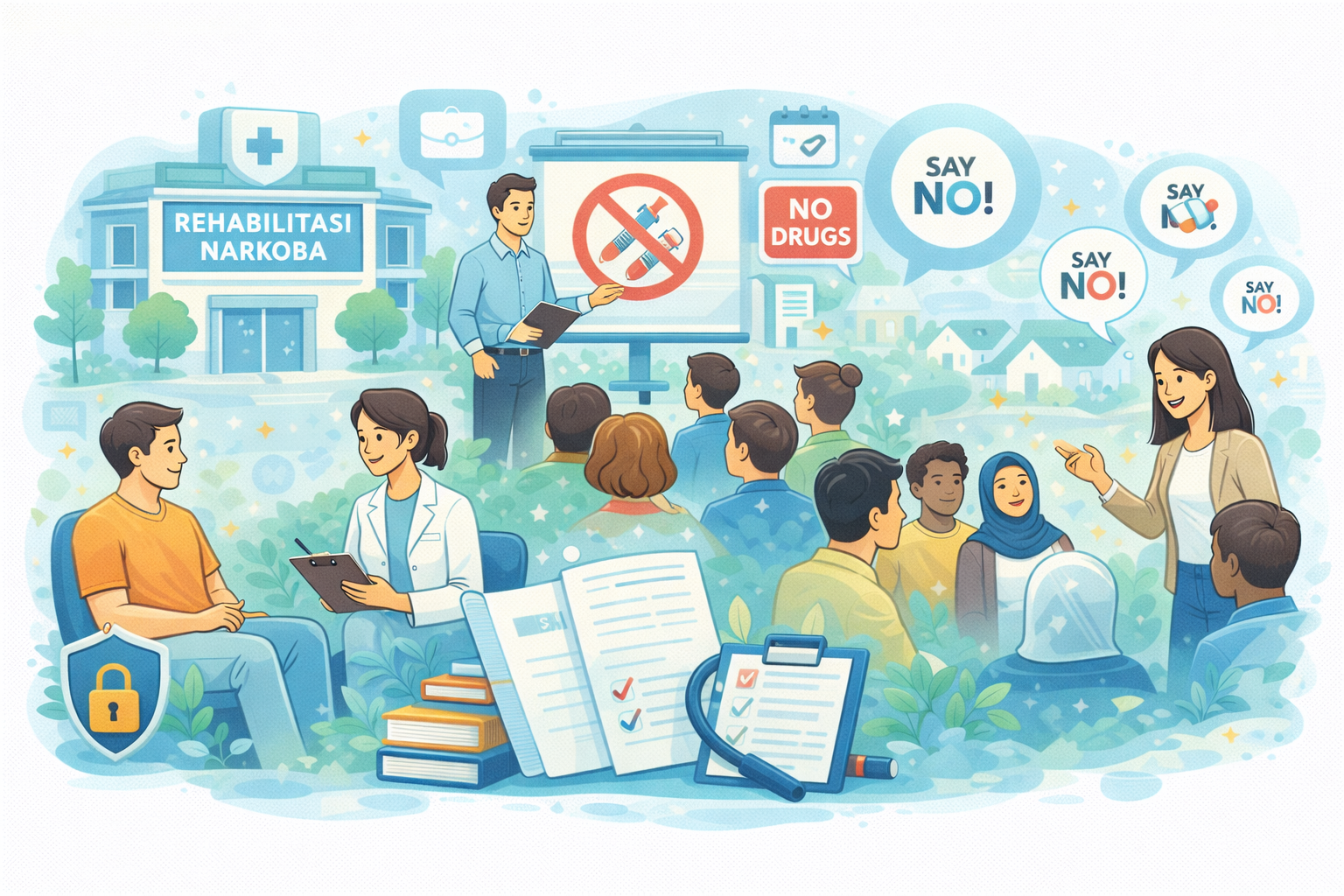 Gambar unggulan artikel: Panti Rehabilitasi Narkoba dan Pentingnya Edukasi
