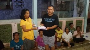 Perayaan ulang tahun bersama di Panti Rehabilitasi Betesda