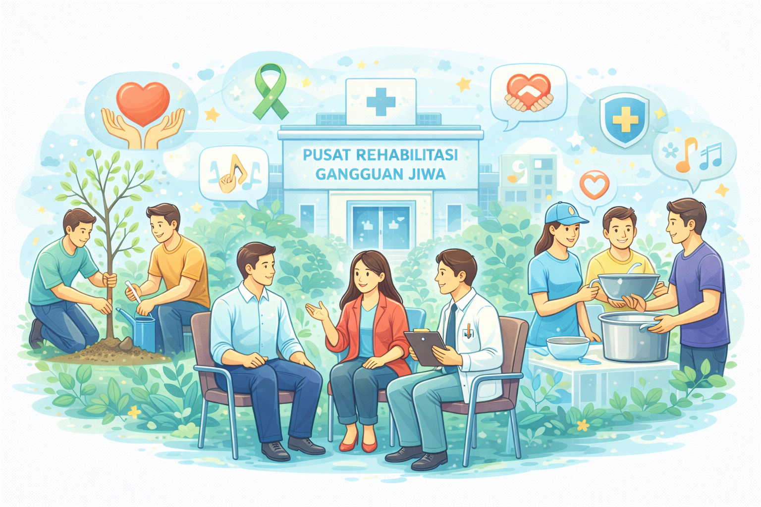 Gambar unggulan artikel: Peran Kegiatan Sosial dalam Membantu Pemulihan Pec