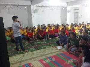 Seminar edukasi tentang bahaya narkoba di Panti Rehabilitasi Betesda